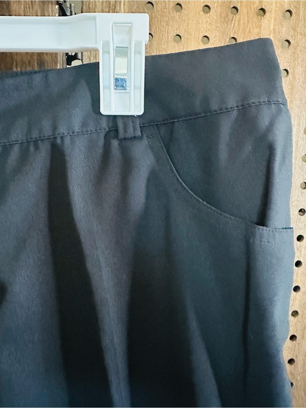 adidas Black Capri Pants with Front Pockets Size 10 - Picture 4 of 11